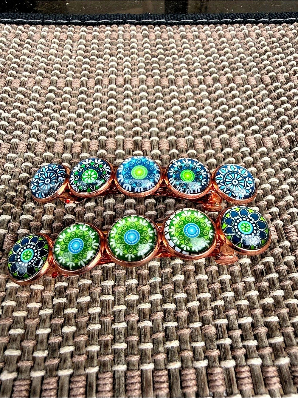 Multicolor Geometric Bracelet Like New